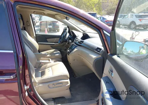 2015 Honda Odyssey Ex-L из США, поврежденный, VIN 5FNRL5H66FB010496